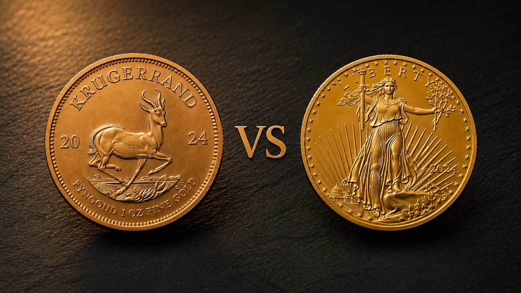 Krugerrand czy Amerykański Orzeł? Porównanie dwóch najpopularniejszych złotych monet
